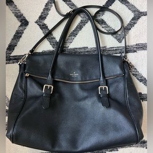 Kate Spade Leather Overnight Bag